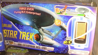 Touch Screen RC Star Trek Enterprise Boldly Goes Where No RC Vehicle Has Gone Before